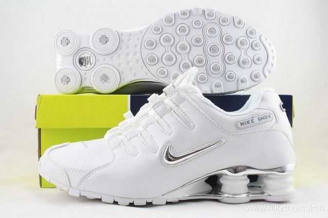Arrial Nouvelle Nike Shox Nz Blanc Argent